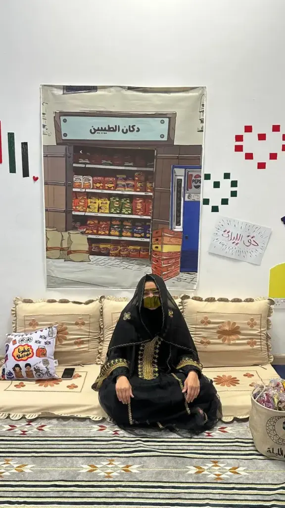 صورة من مبادرة حق الليلة مع مدرسة الأمل للصم