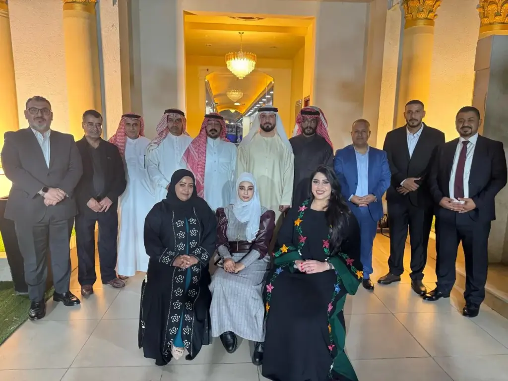 صورة من حفل استقبال الشعراء الأردنيين الضيوف على الدولة
