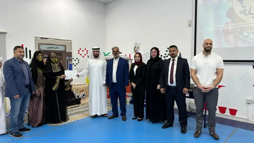 صورة من مبادرة حق الليلة مع مدرسة الأمل للصم